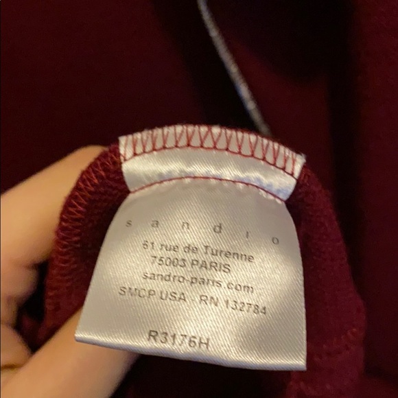 Sandro Shift Dress Fr 1 - Picture 5 of 9